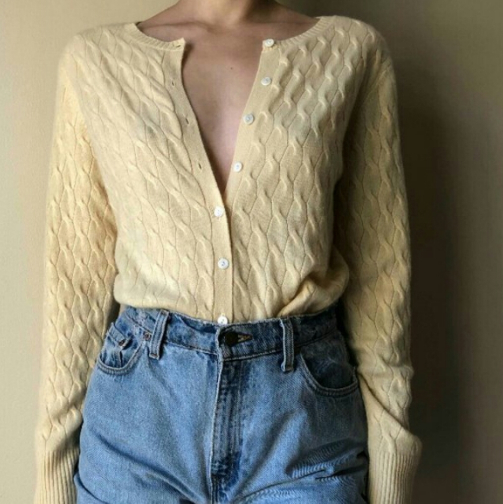 Cashmere cardigan